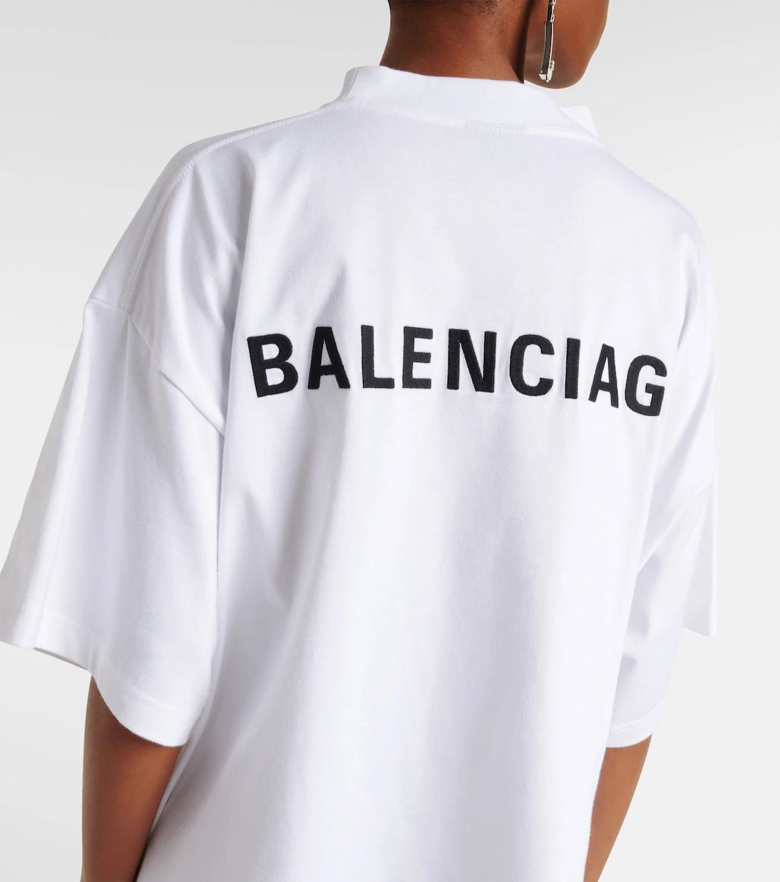 Balenciaga - Printed cotton jersey T-shirt