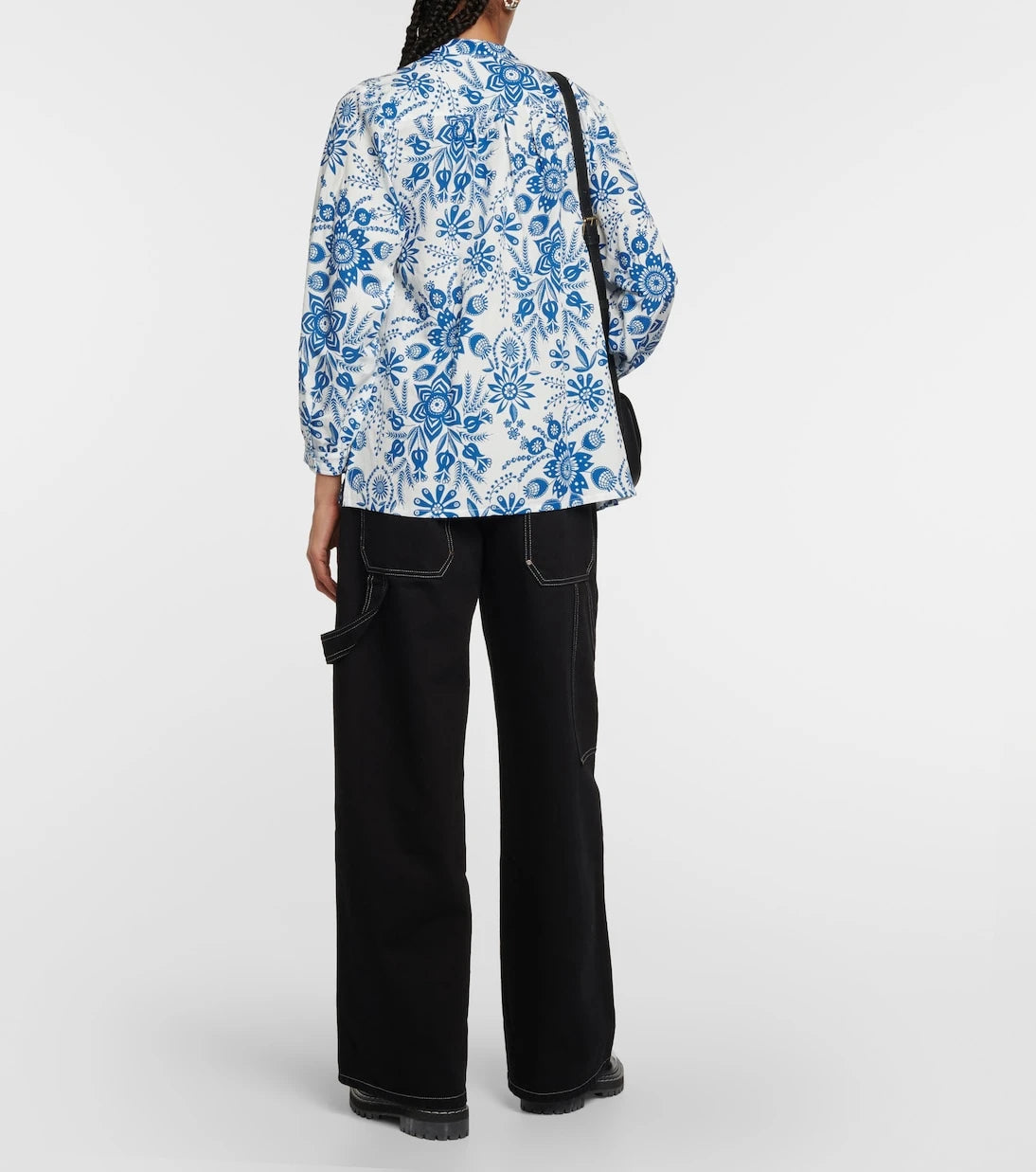 A.P.C. - Aubrey floral linen-blend blouse