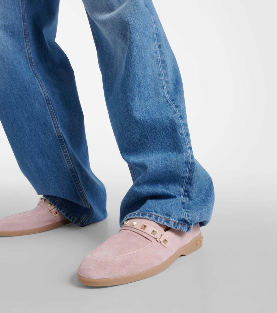 Valentino Garavani - Leisure Flows suede loafers