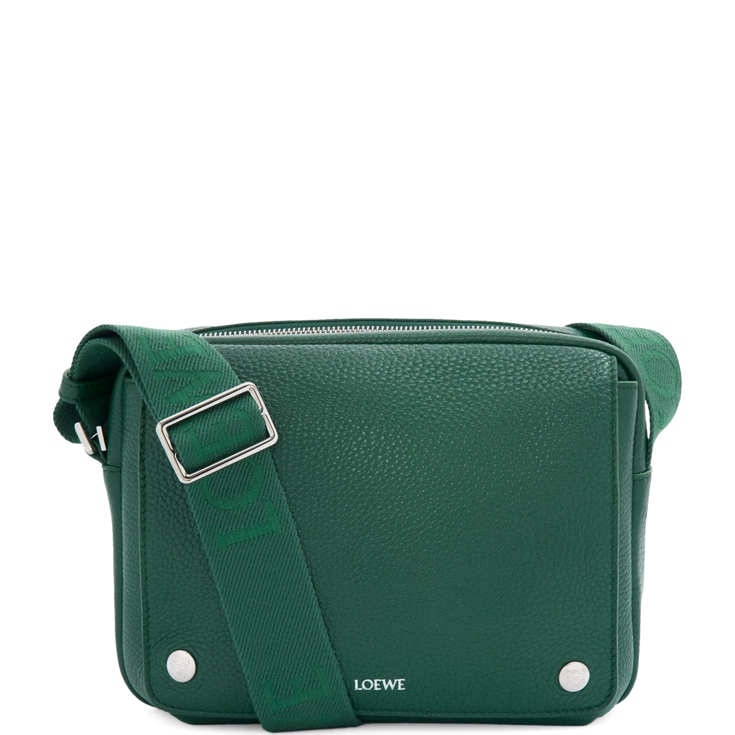 LOEWE XS Leather Pebble Messenger Bag