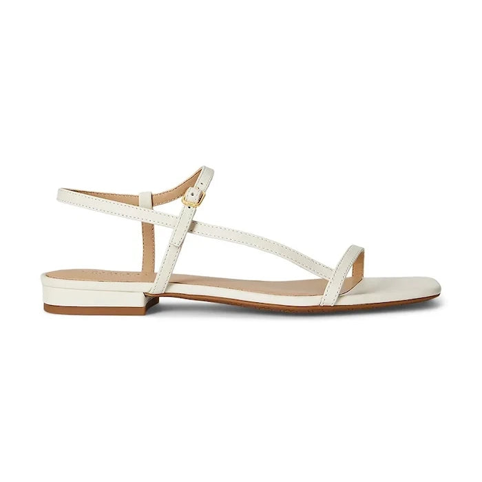 Кожени сандали Lauren Ralph Lauren Lainee
