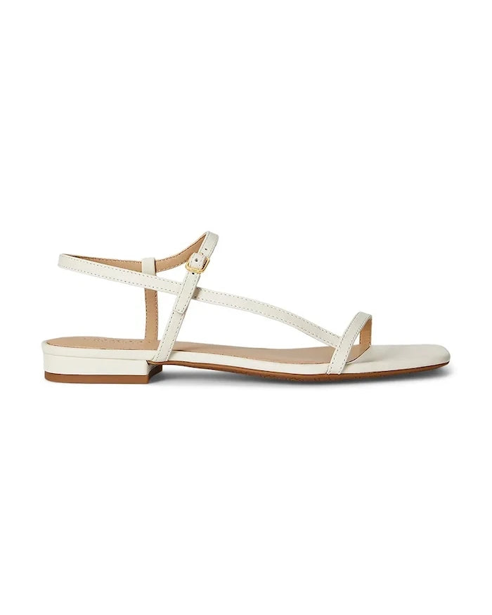 Deri sandaletler Lauren Ralph Lauren Lainee