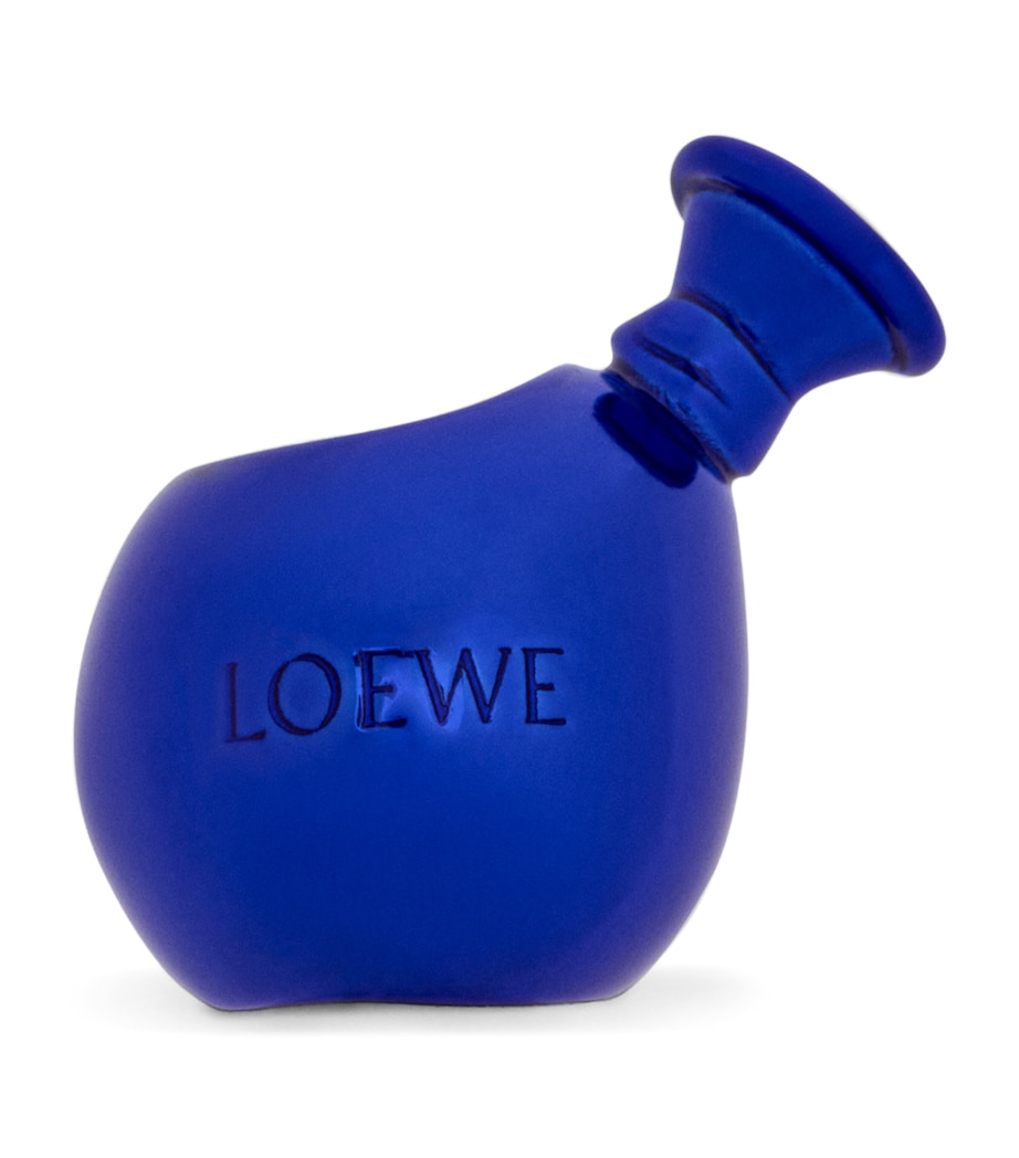 Blue Brass Balloon Dice Charm