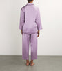 Purple Silk Pyjamas