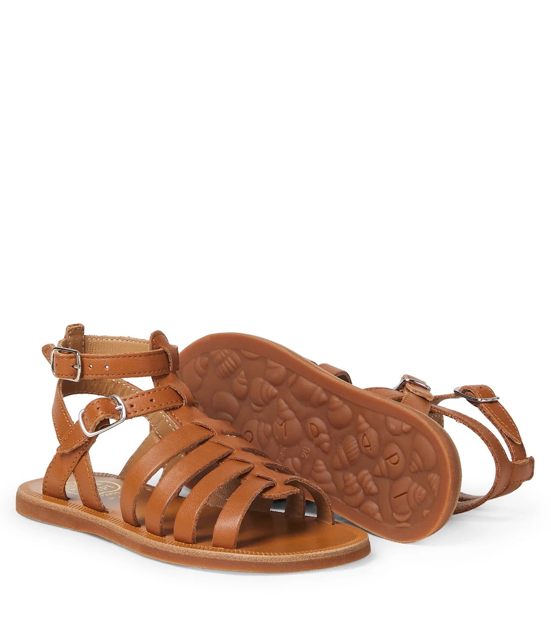 Pom d'Api - Plagette Gladiator leather sandals