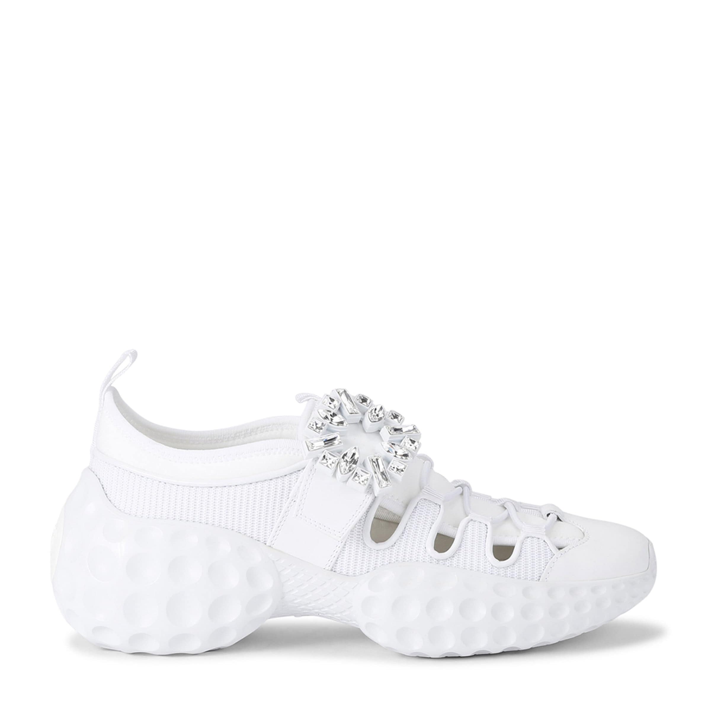 White Viv' Run Light Sneakers
