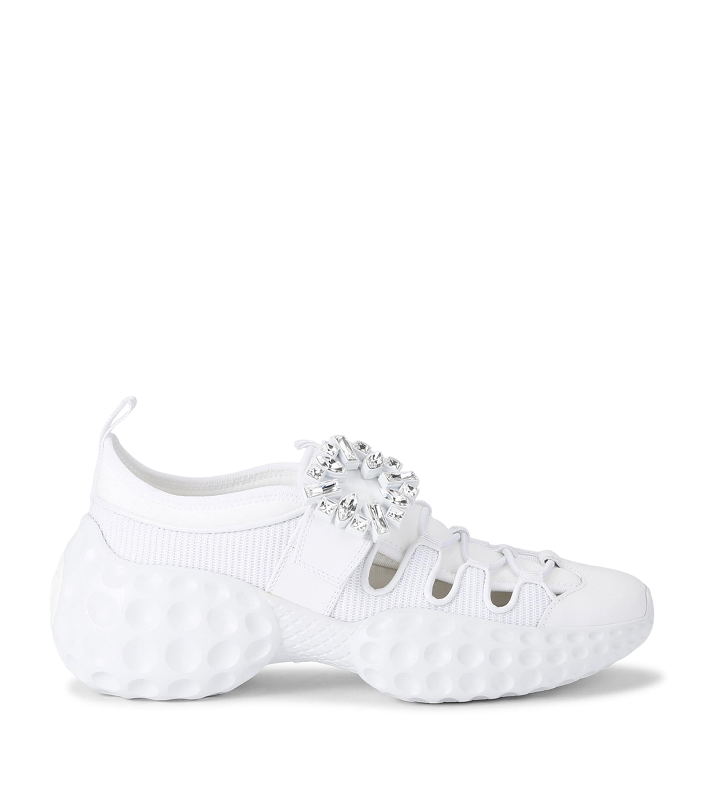 White Viv' Run Light Sneakers