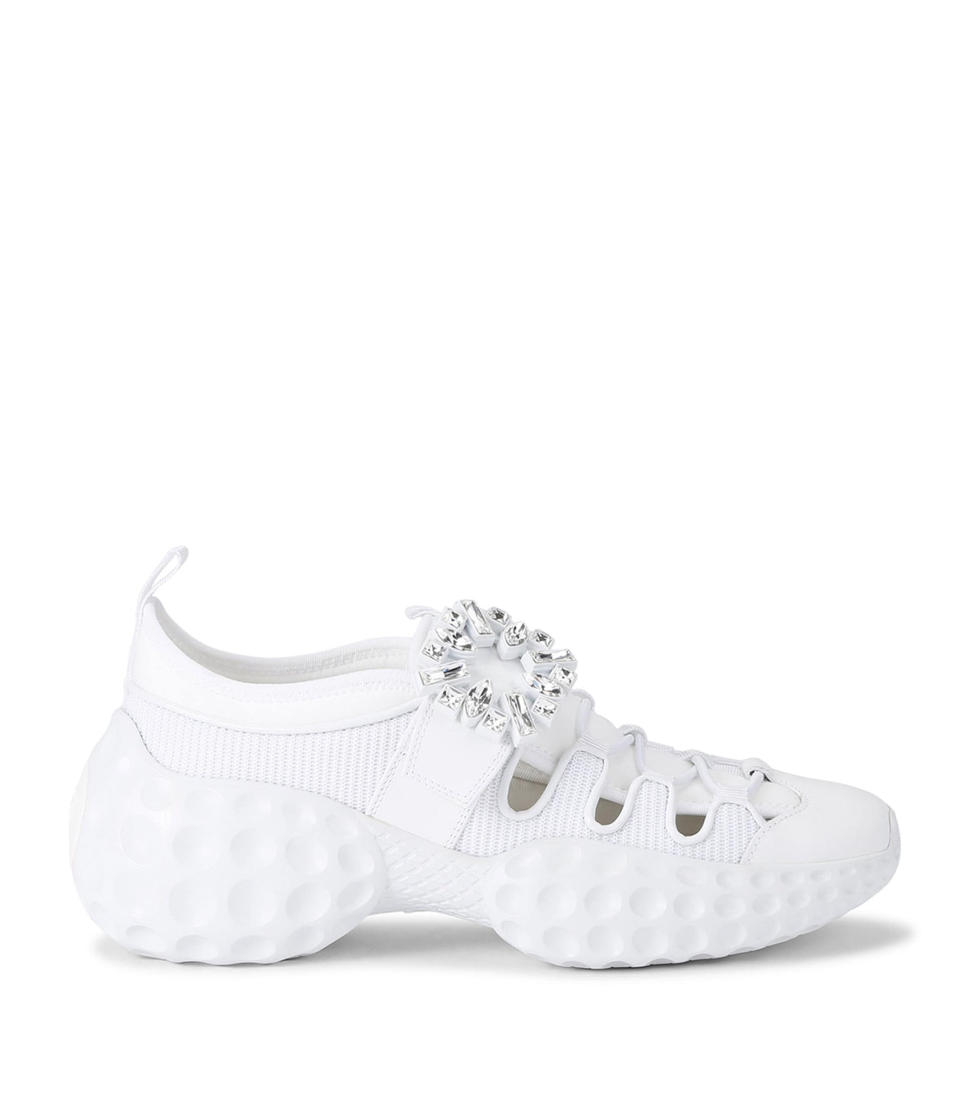 White Viv' Run Light Sneakers