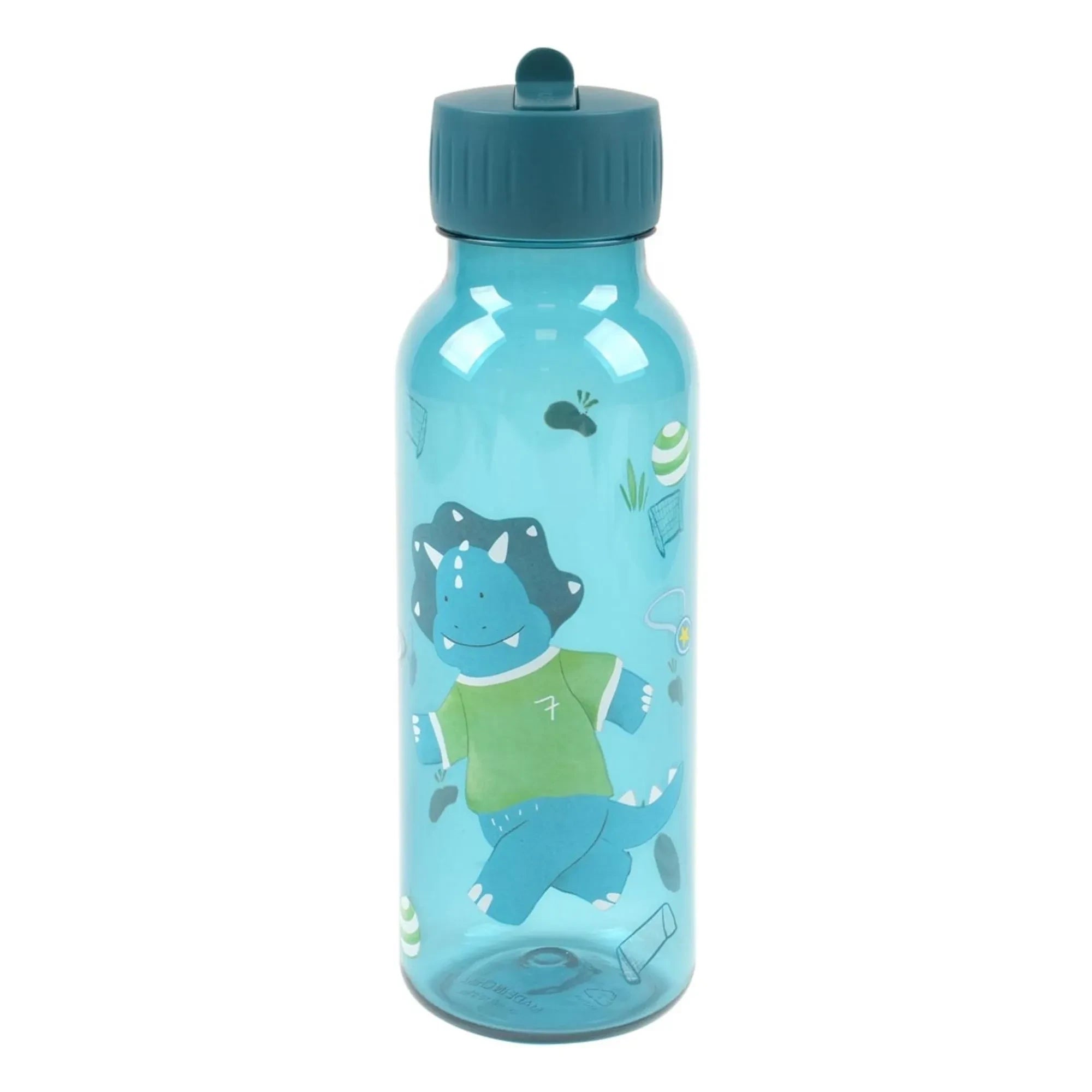 Trixie - Tritan™ Bottle 500ml Ballplayer Mr. Triceratops | Blue