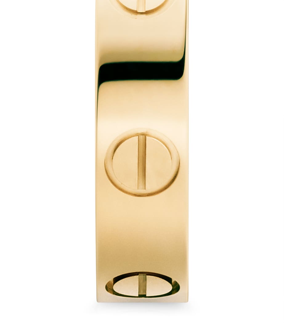 Yellow Gold LOVE Wedding Band