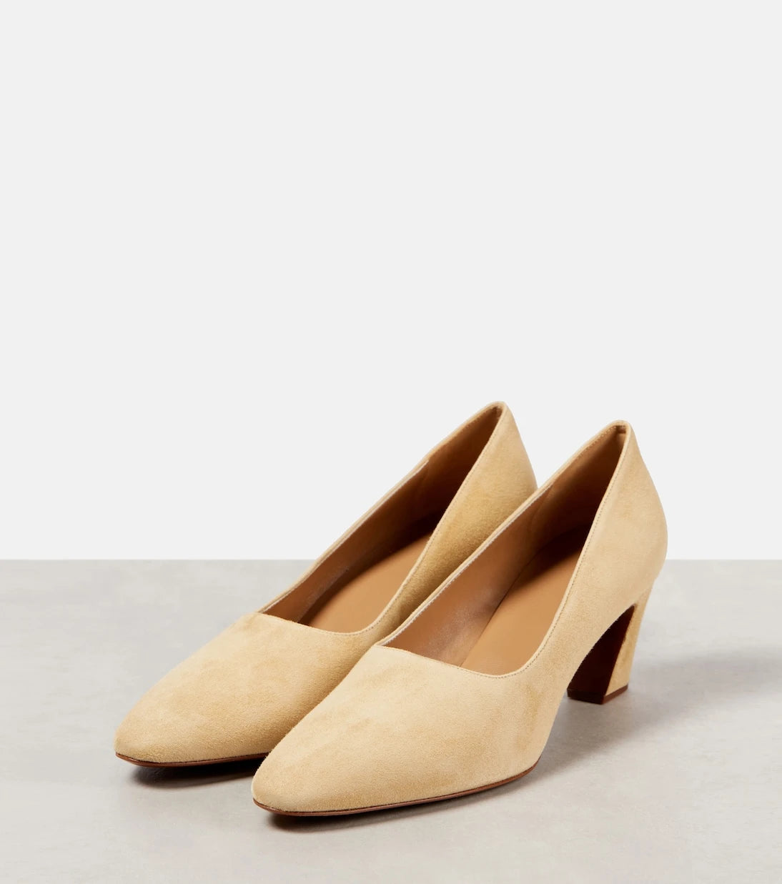 The Row - Marta 65 suede pumps