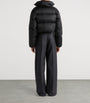 Prada Black Re-Nylon Cropped Down Jacket