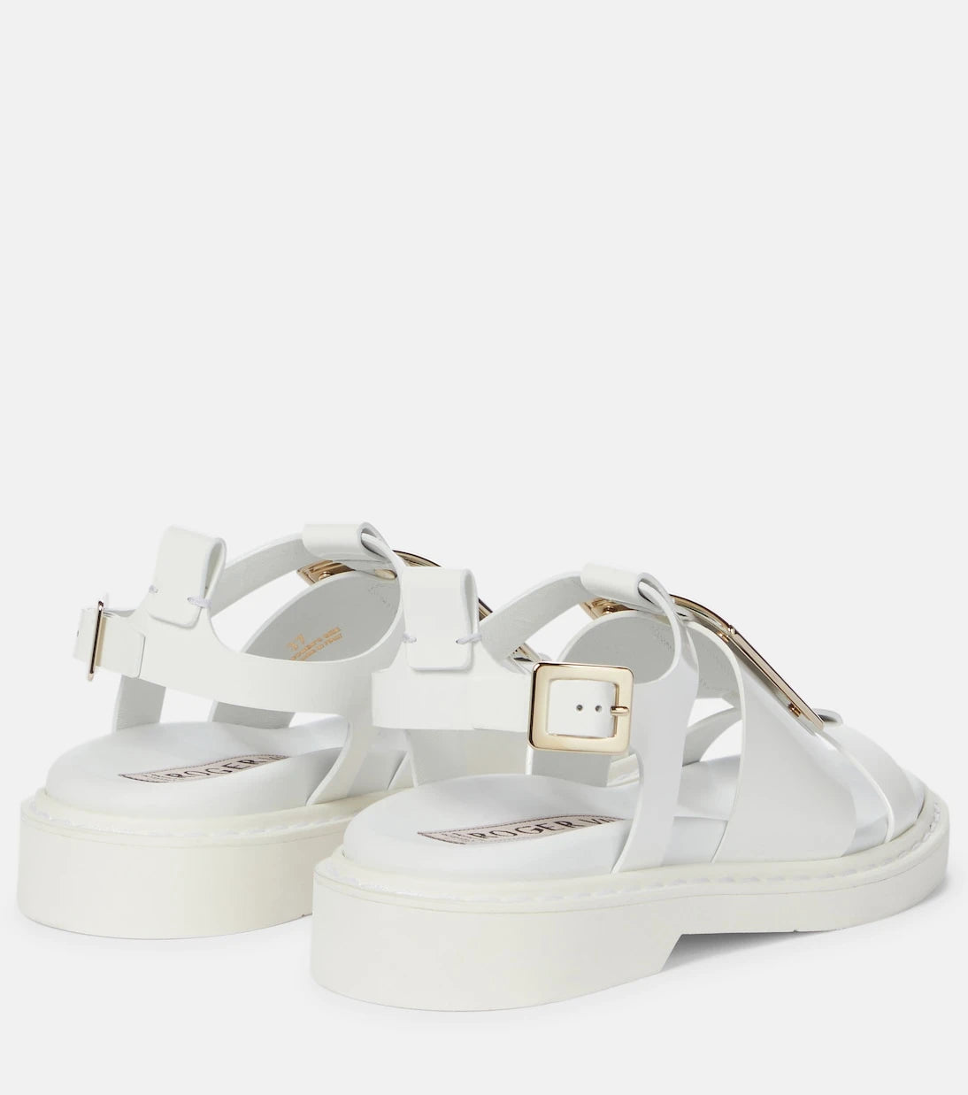 Roger Vivier - Viv' Rangers patent leather sandals
