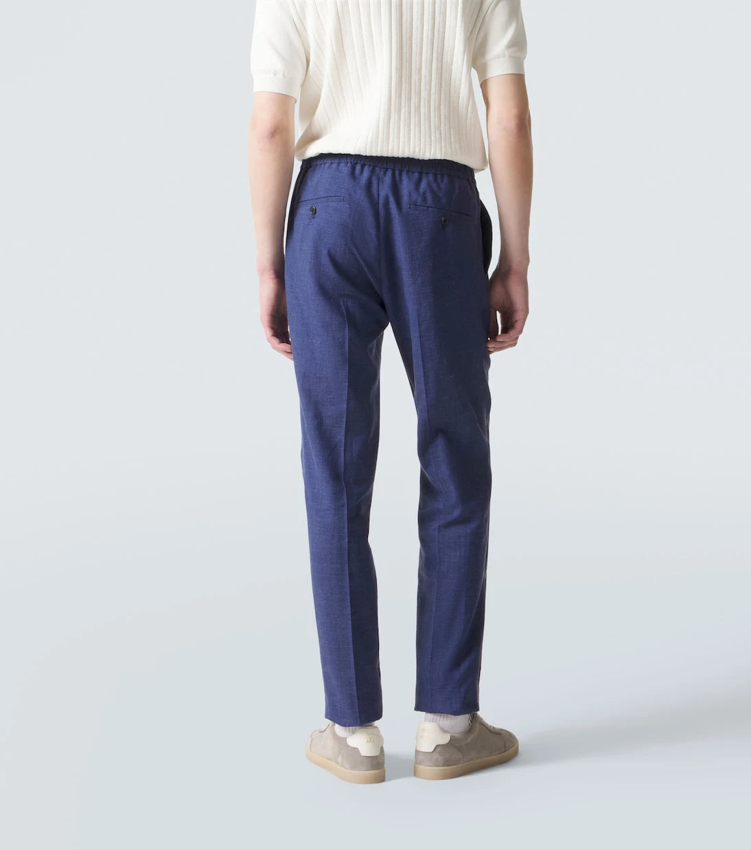 Slowear - Linen, wool and silk tapered pants