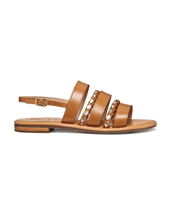 Geox D SOZY S Deri Sandaletler