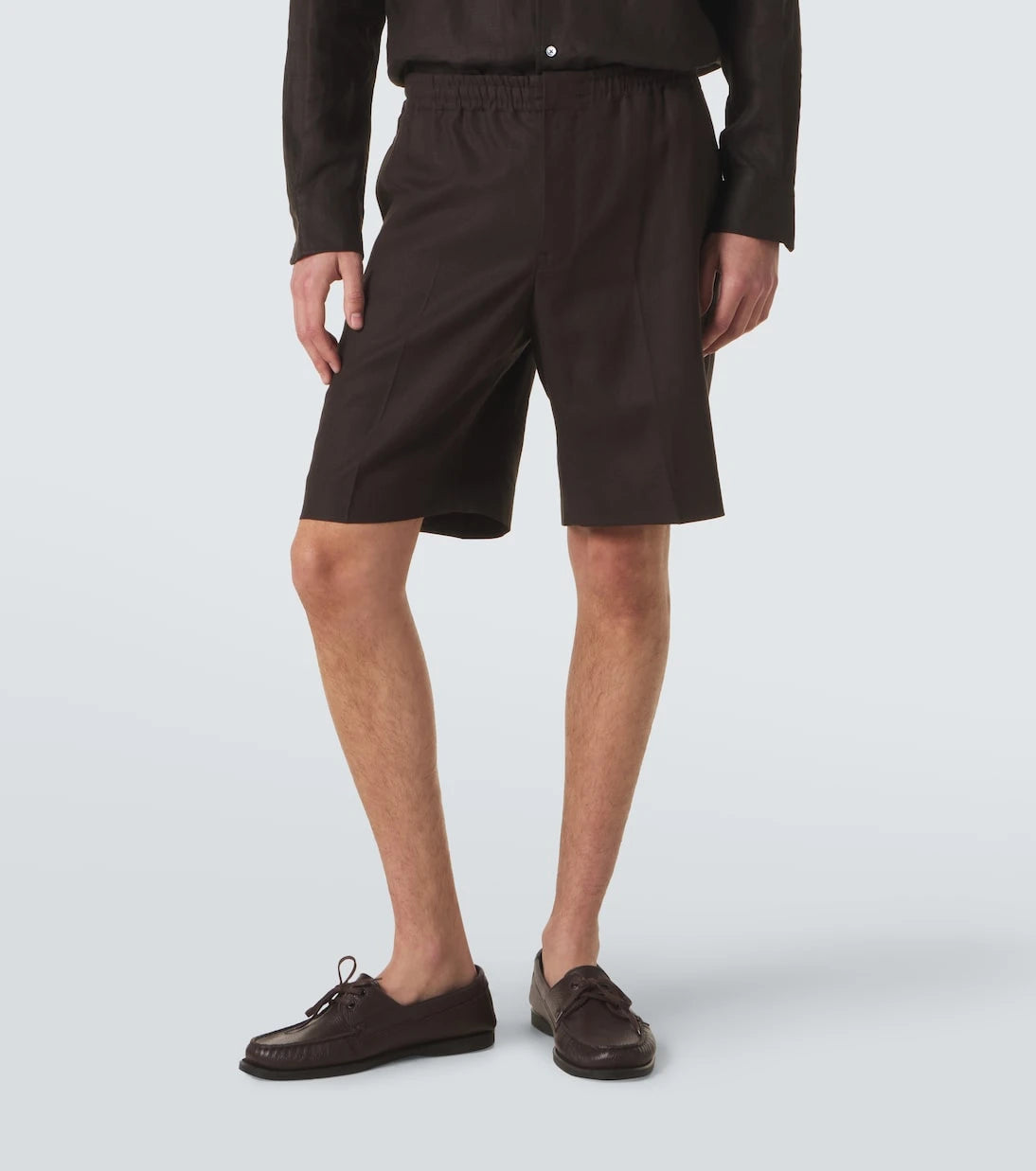 Zegna - Linen shorts