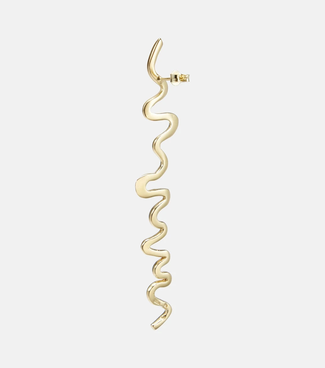 Ysso - Shore 24kt gold-plated drop earrings