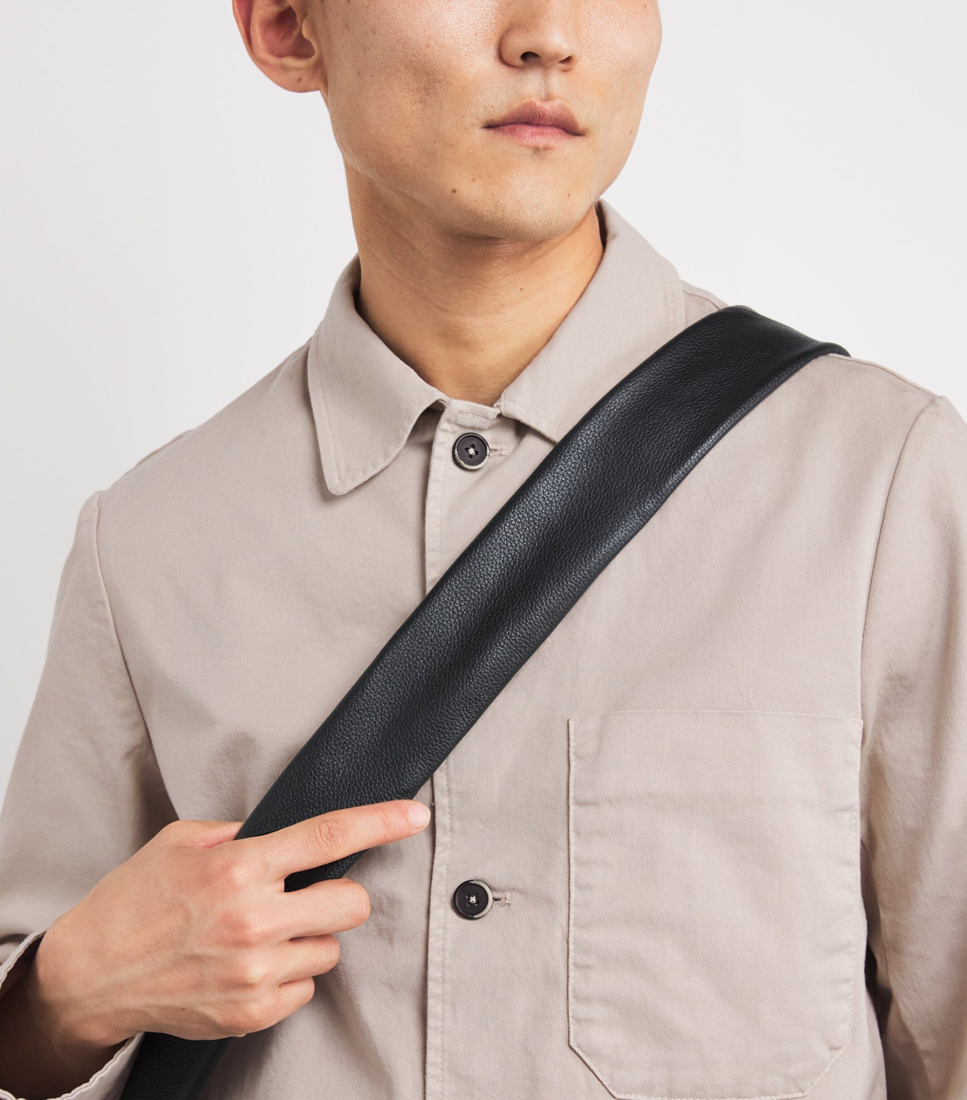 Barena Beige Stretch-Cotton Overshirt