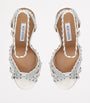 White Leather Tequila Sandals 105