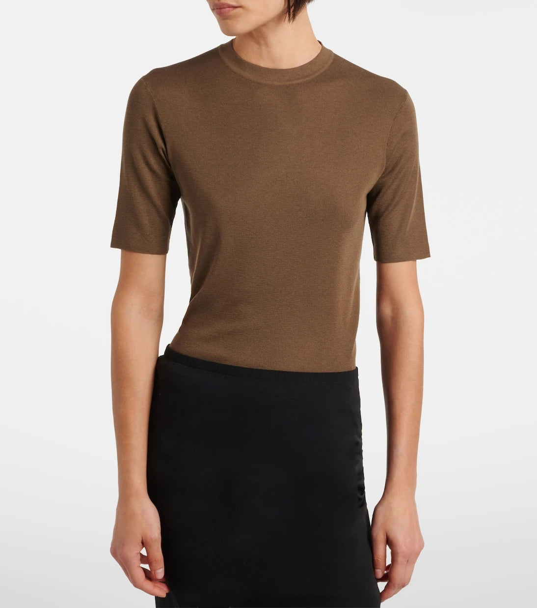 The Row - Ozzi silk-blend T-shirt