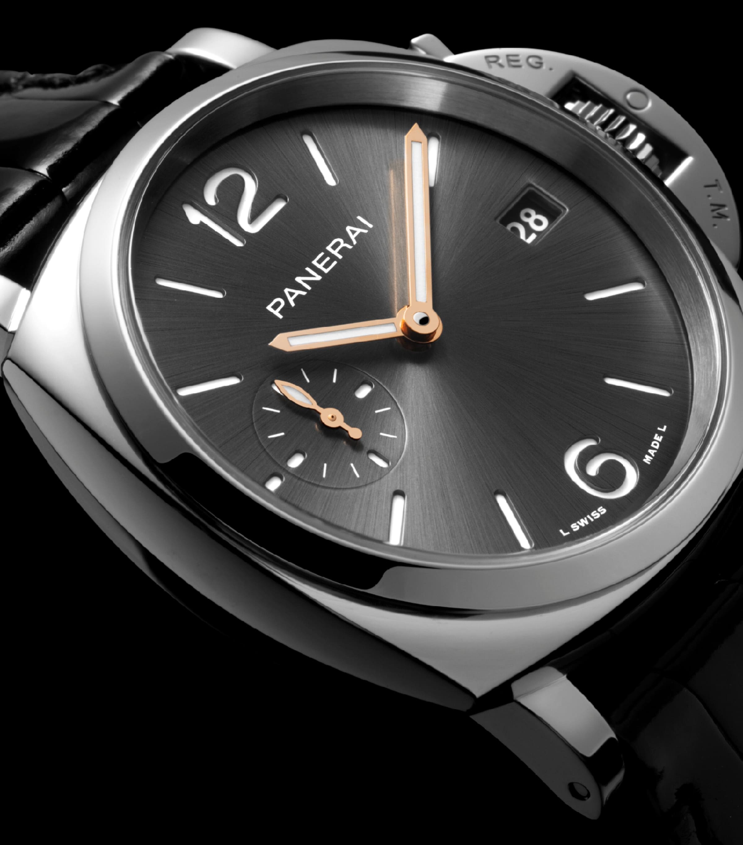 Stainless Steel Luminor Due Watch 38mm