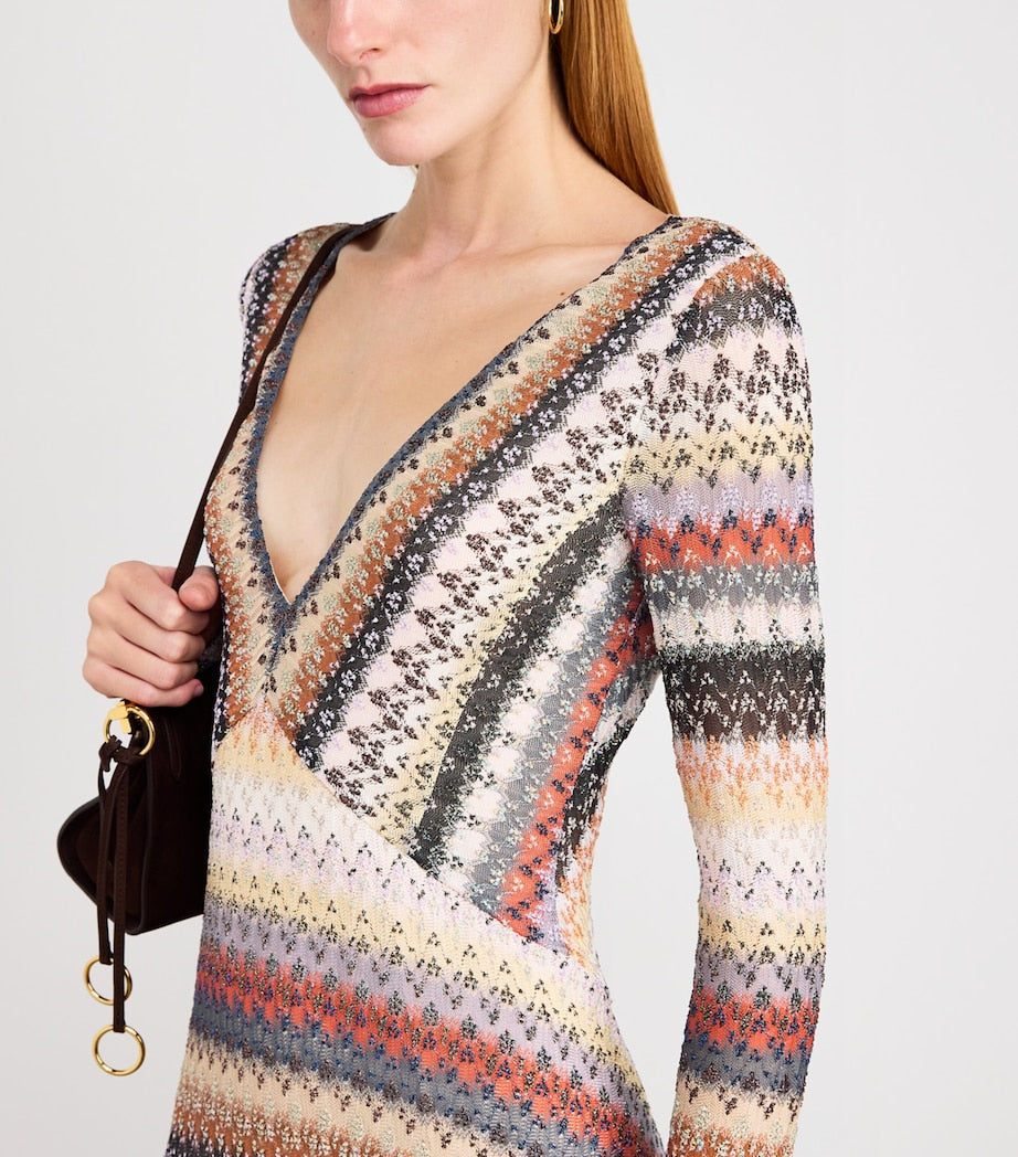 Missoni Multi Lamé Maxi Dress