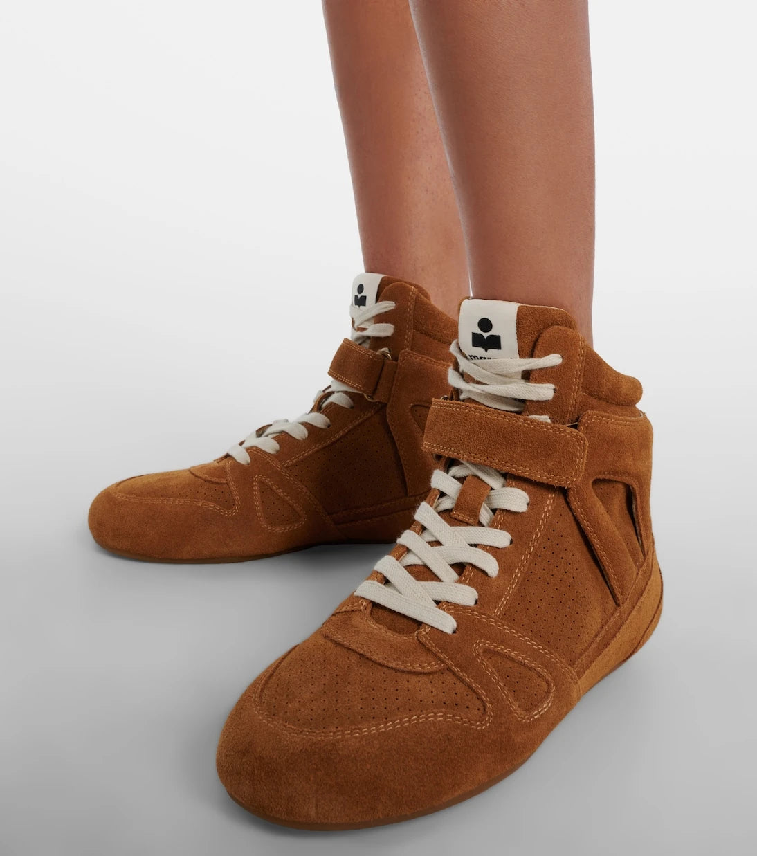Isabel Marant - Senny suede high-top sneakers