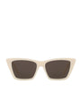 White Acetate SL 276 Mica Sunglasses