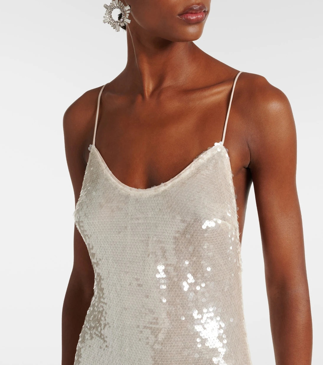 The New Arrivals Ilkyaz Ozel - Sequined open-back gown