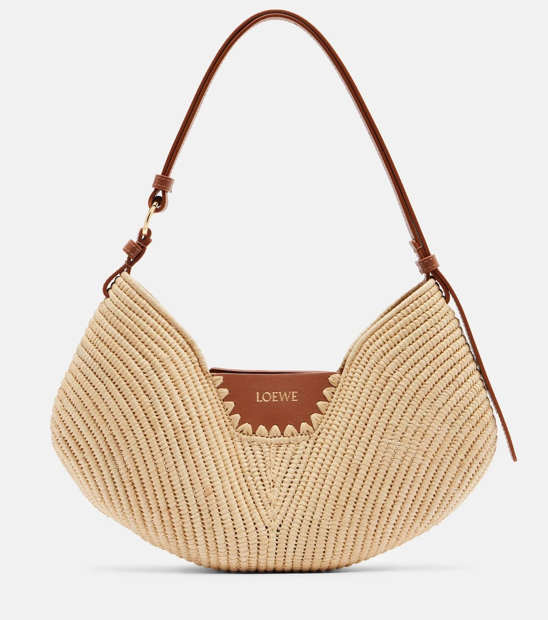 Loewe - Paula's Ibiza Swing Medium raffia tote bag