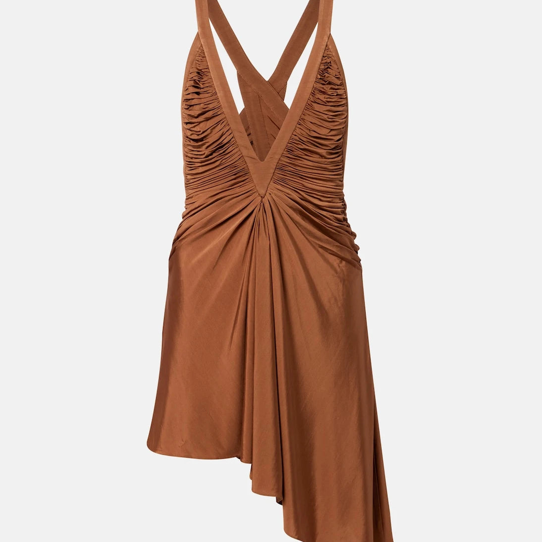 Christopher Esber - Draped jersey minidress
