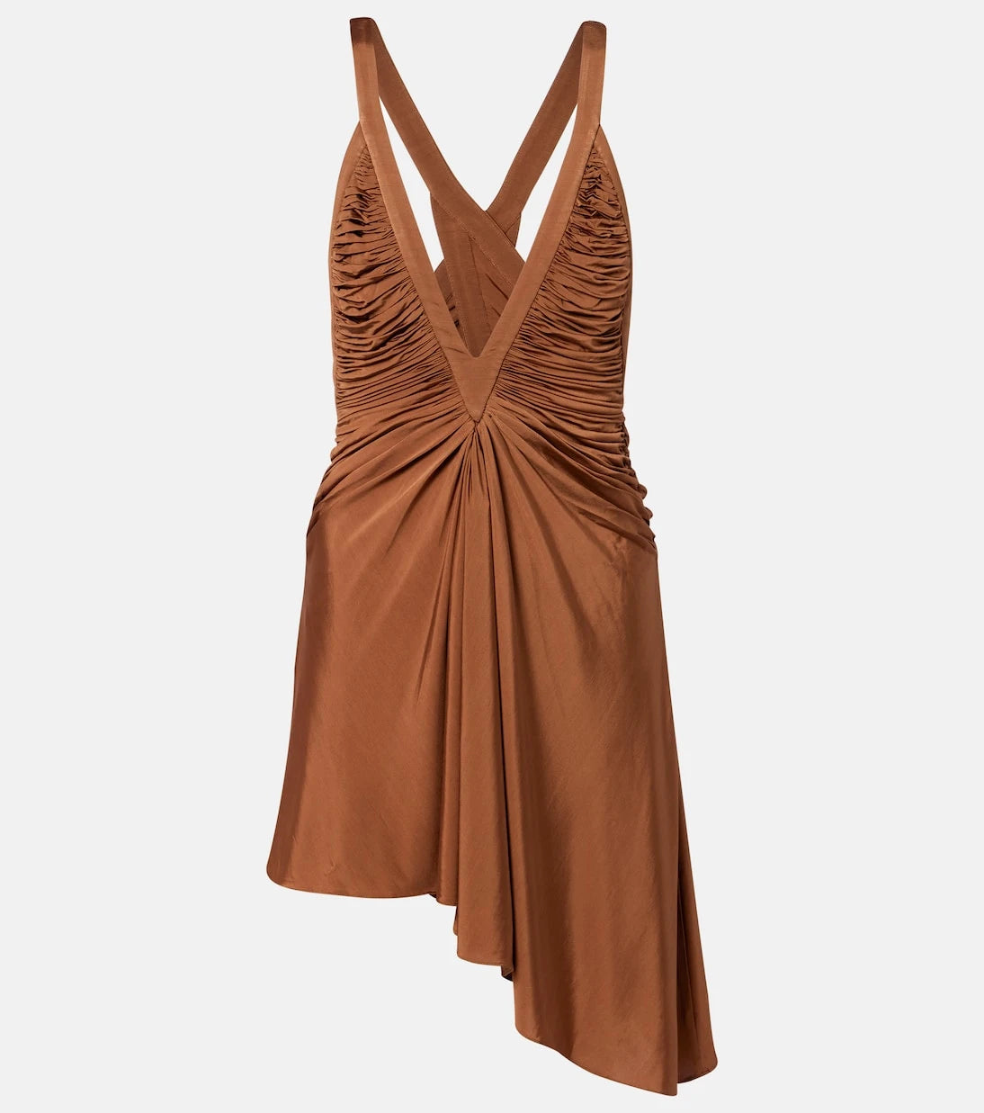 Christopher Esber - Draped jersey minidress