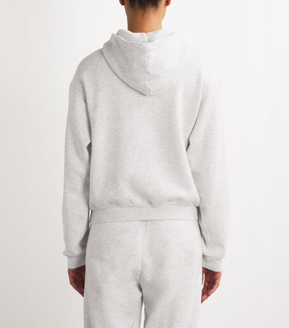 Skims Grey Fleece Classic Hoodie