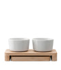 Porcelain Collective Serving Bowls and Tray Set
