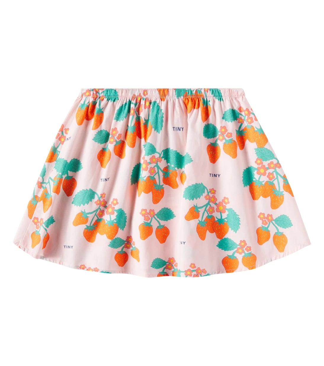 Tinycottons - Strawberries printed cotton skirt