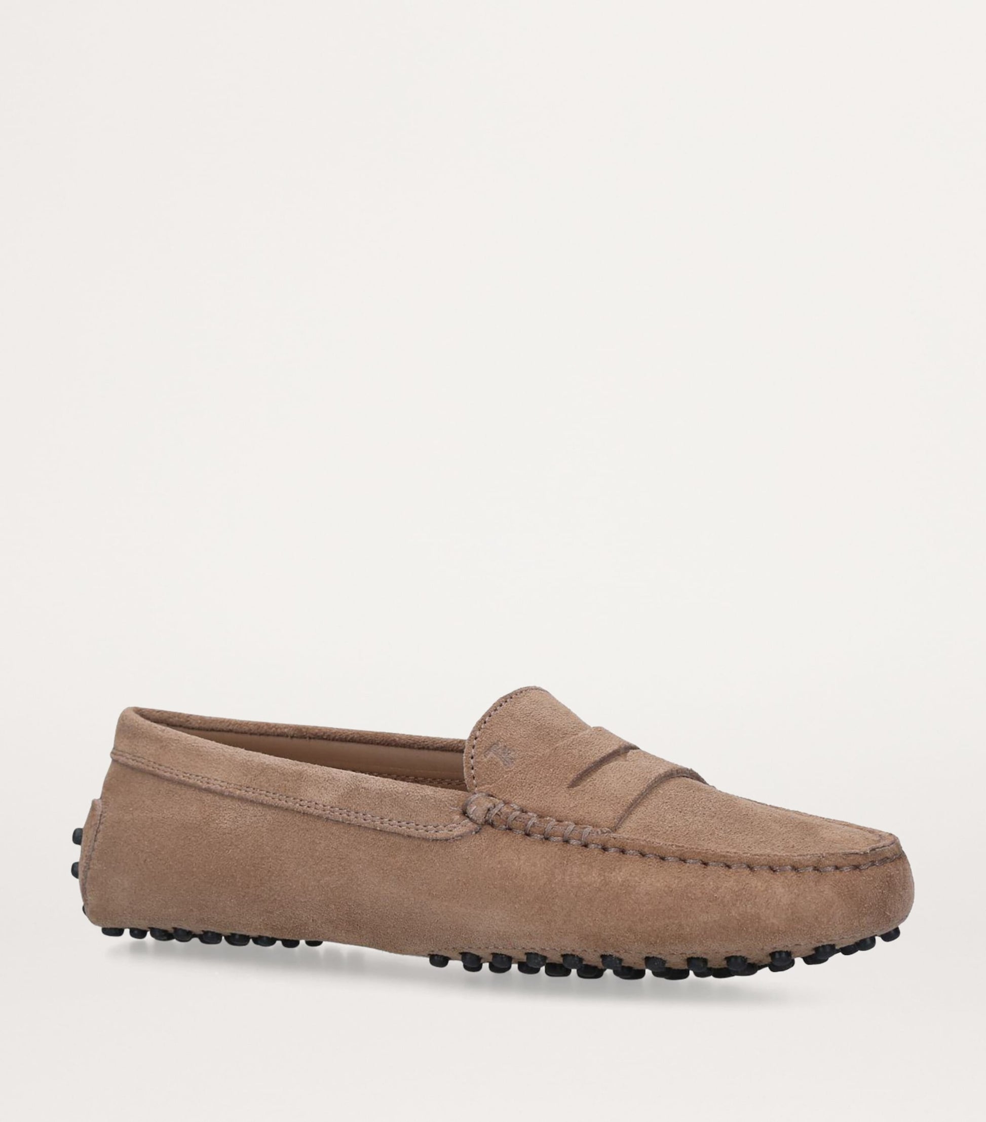 Tod's Brown Leather Mocassino Loafers
