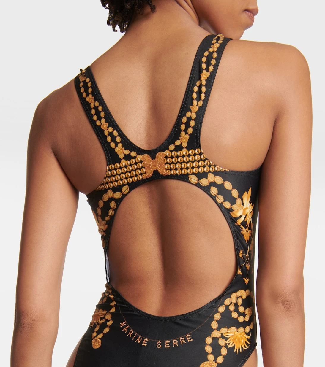 Marine Serre - Printed swimsuit