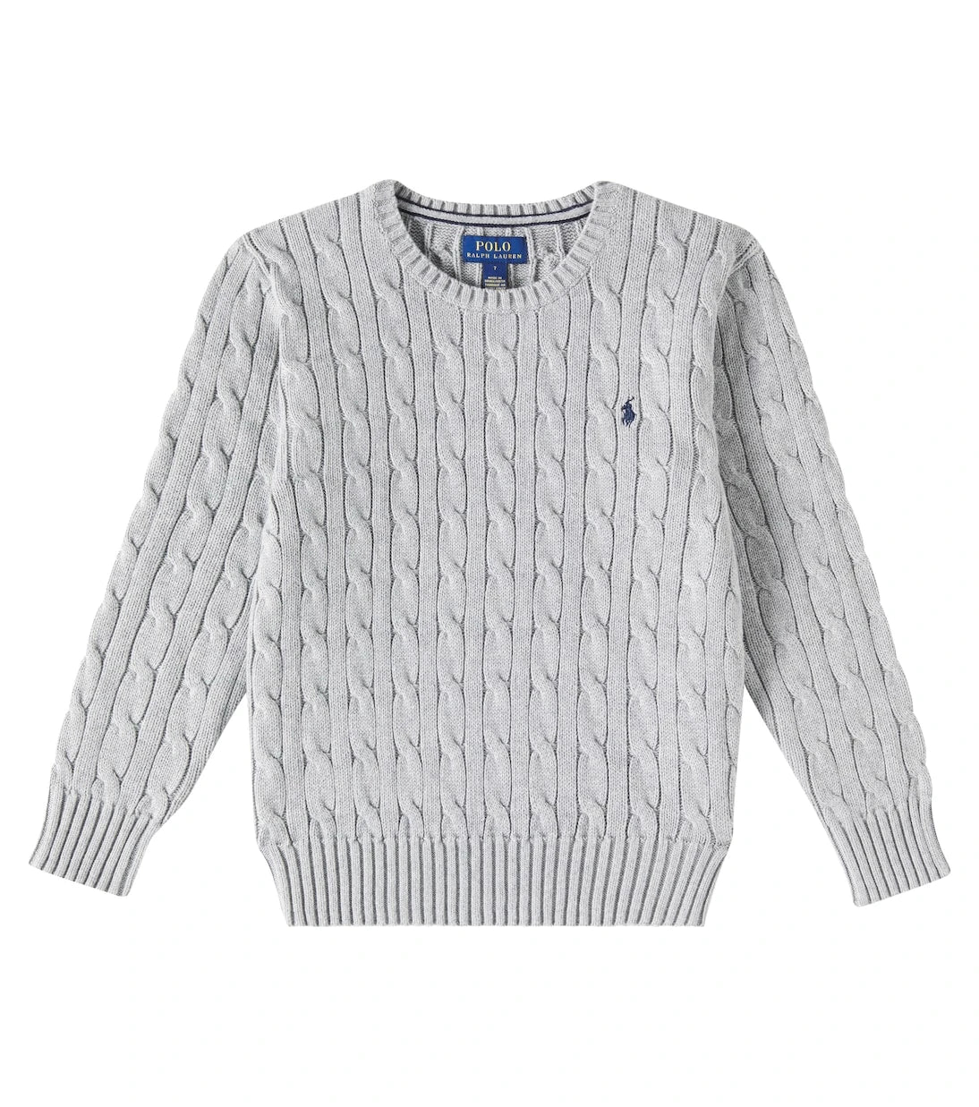 Polo Ralph Lauren Kids - سترة قطنية منسوجة بأسلوب الكابل