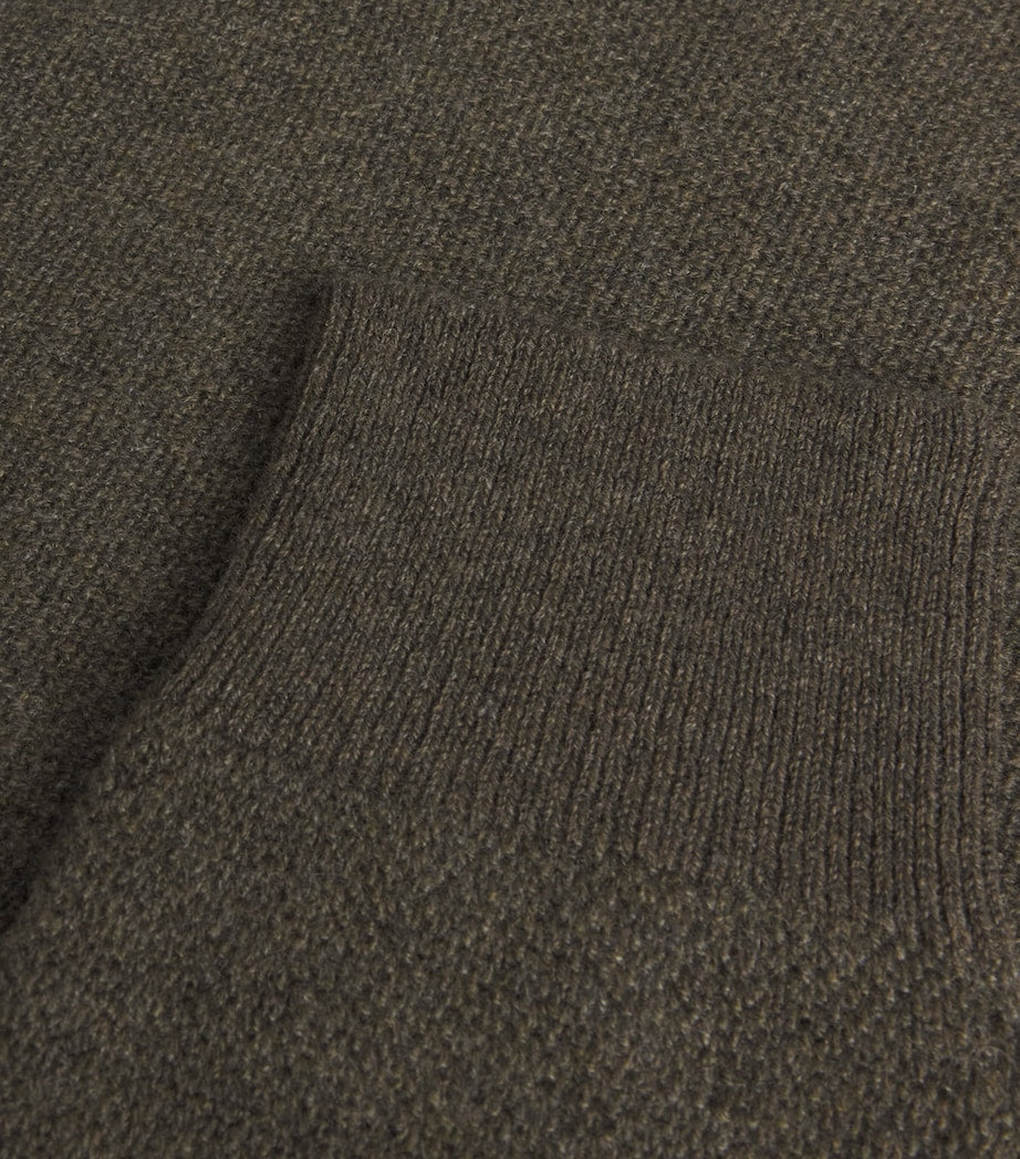 Cashmere Quarter-Zip Sweater
