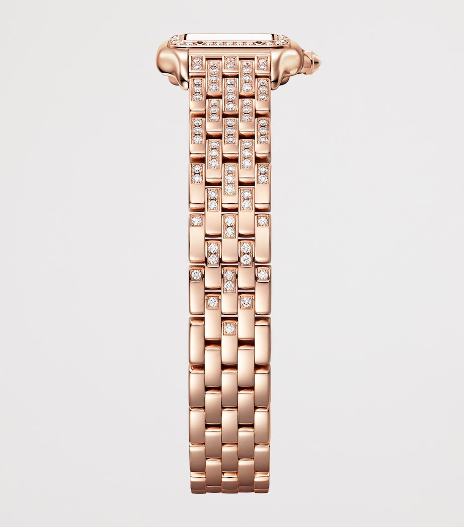 Rose Gold and Diamond Panthère de Cartier Watch 20mm