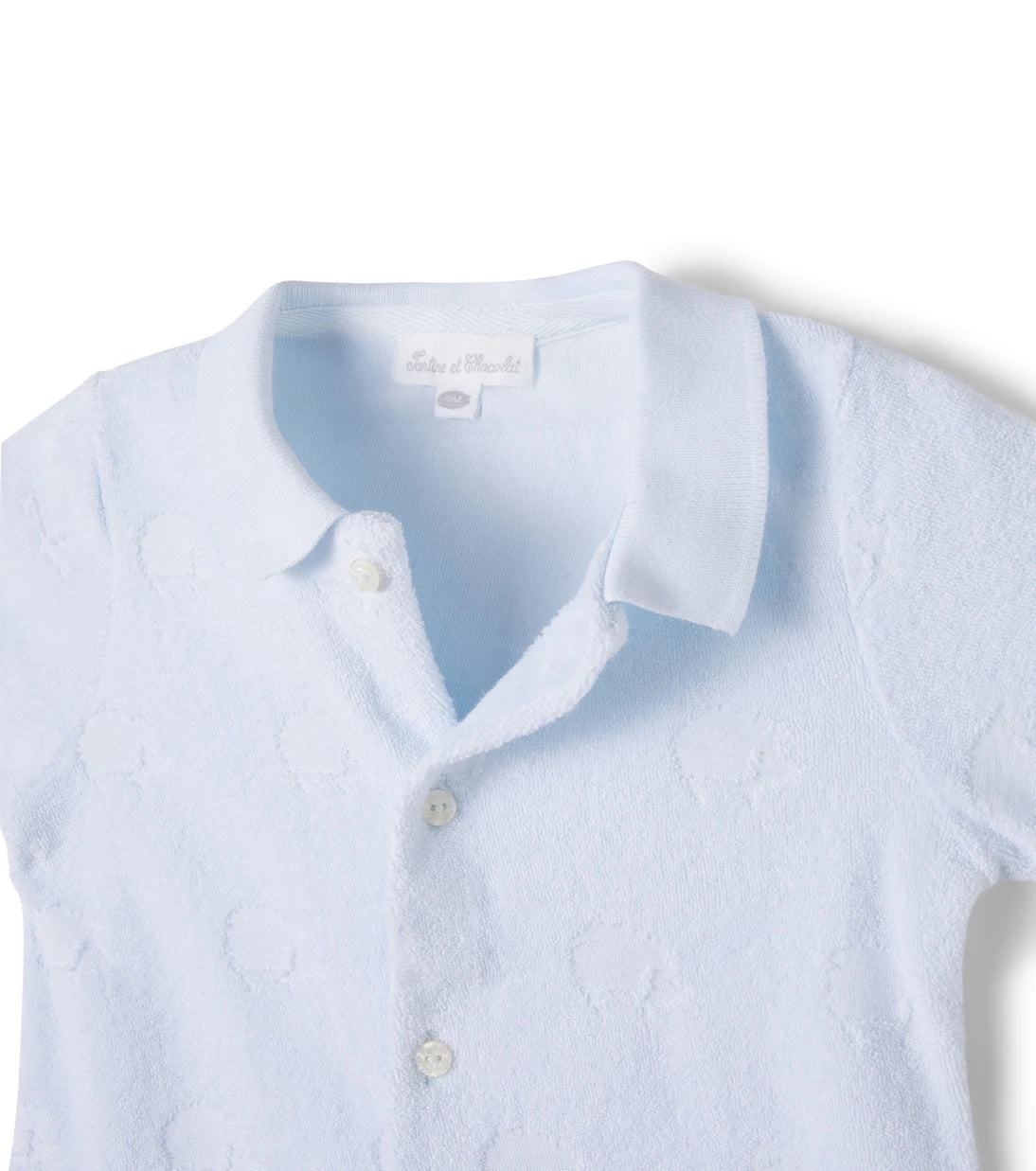 Tartine et Chocolat - Baby cotton terry playsuit