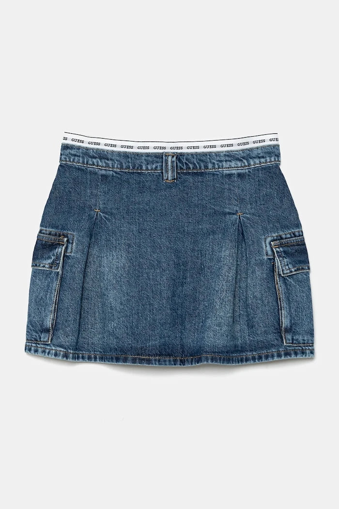 Детска дънкова пола Guess