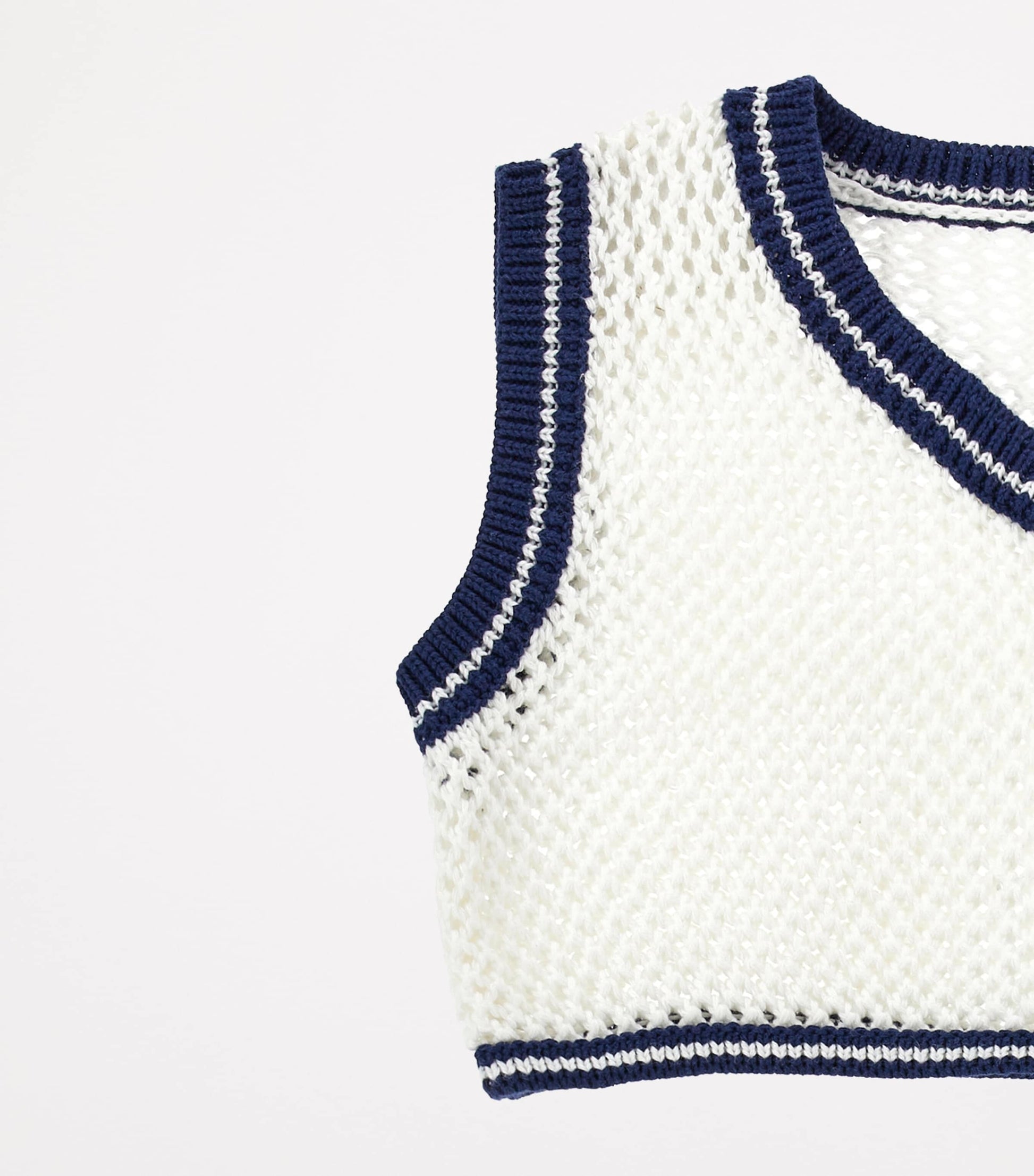 Crochet Sweater Vest and Shorts Set (2-12 Years)