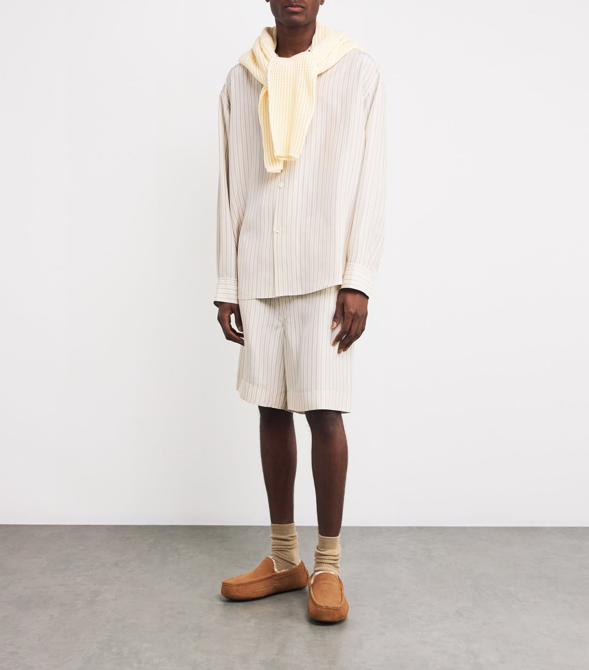 Suede Ascot Slippers