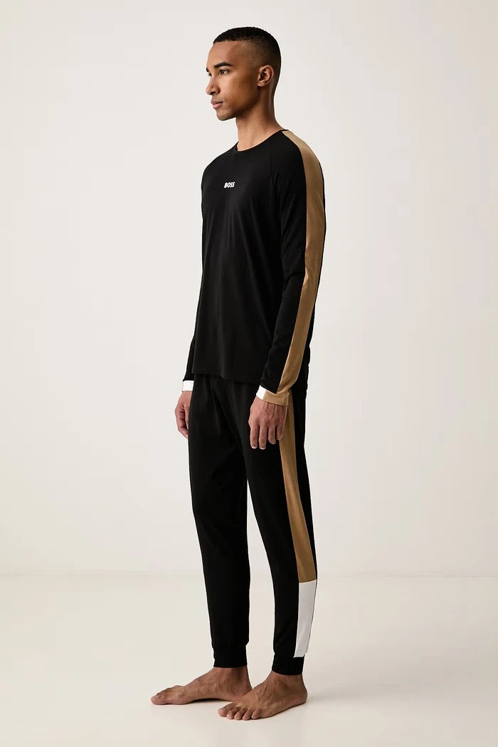 Pamuklu uzun kollu erkek pijama üstü Balance LS-Shirt