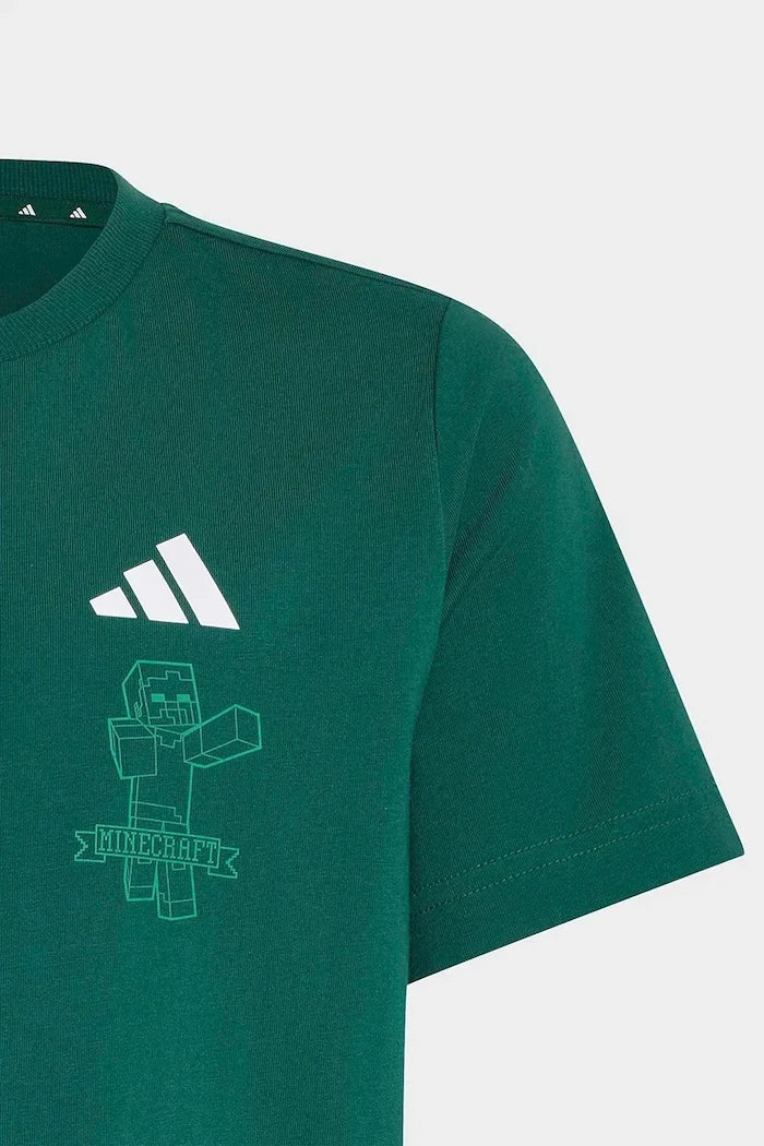 adidas тениска за деца от памук MINECRAFT