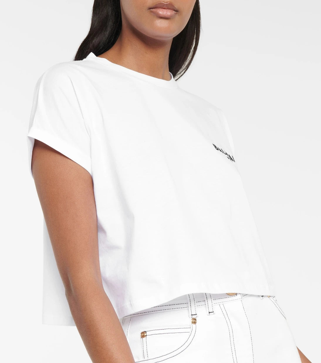 Balmain - Logo cotton T-shirt