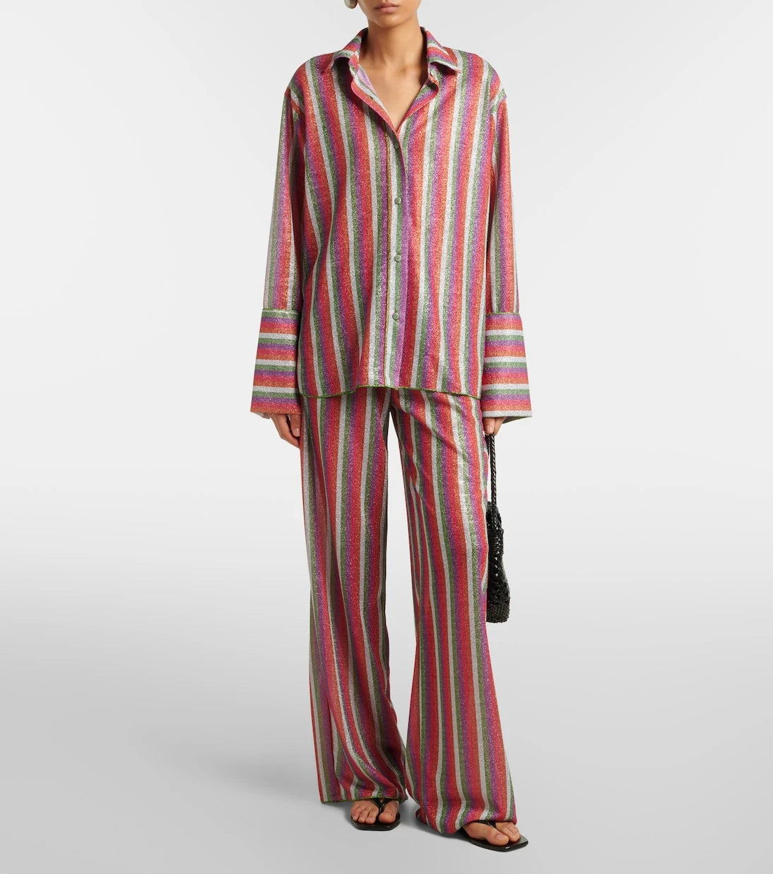 Oséree - Lumière striped shirt