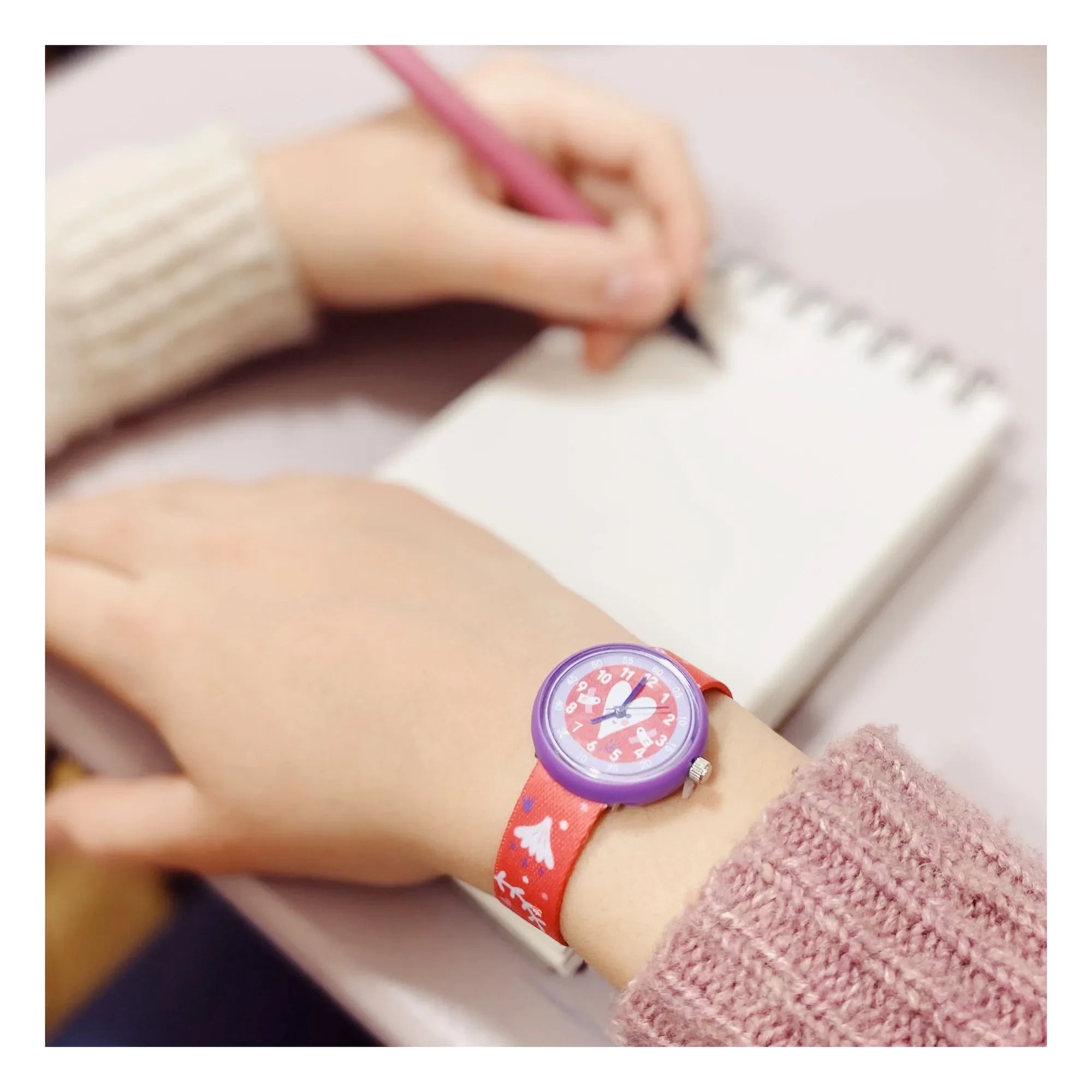 Djeco - TICLOCK - Heart Watch | Red