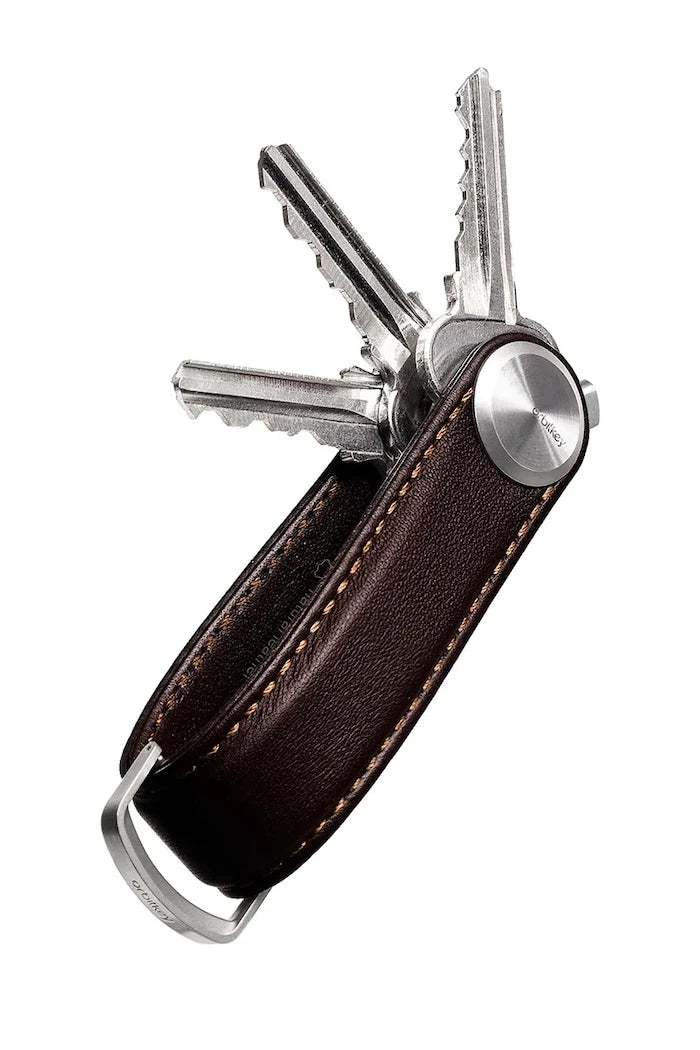 Кожен калъф за ключ Orbitkey Pro Leather 9,3 x 3,5 cm
